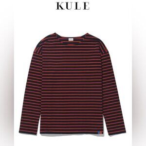 KULE - THE BOYFRIEND long striped shirt